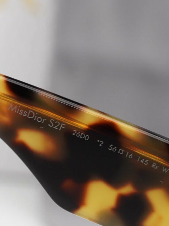 Dior MISSDIOR S2F 26D0 Square Sunglasses - Havana / Bordeaux main image 5